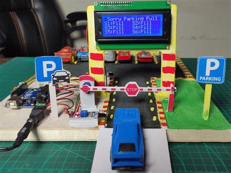 smart car parking system using Arduino